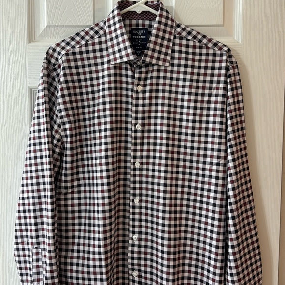 Like New Society of Thread Men’s Button Up - Picture 1 of 3